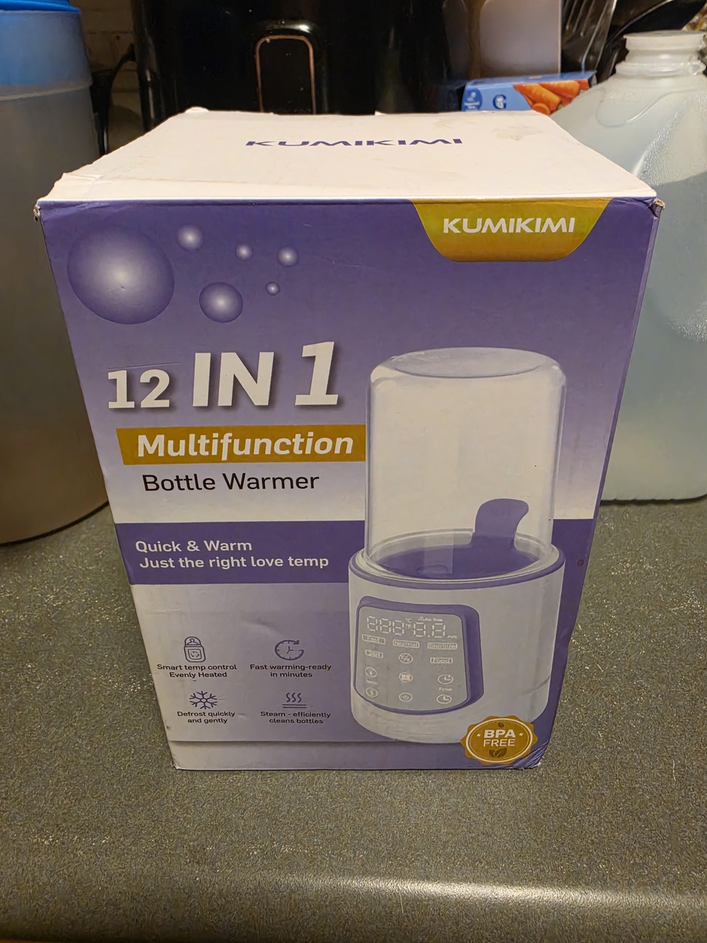 Kumikimi 12-in-1 Multifunction Bottle Warmer - Purple